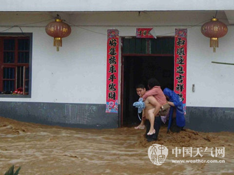 广东福建等省局地有暴雨北方大部气温反弹(图)