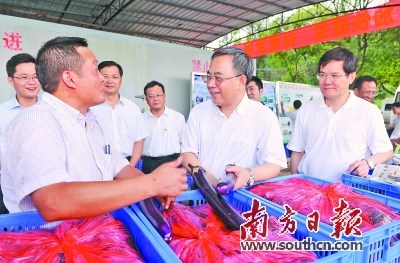 胡春华赴韶关调研要求主动融入珠三角加快发展