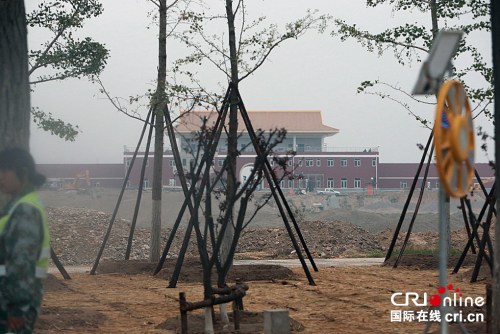 实地探访北京“阅兵村”:设有酷似天安门建筑(图)