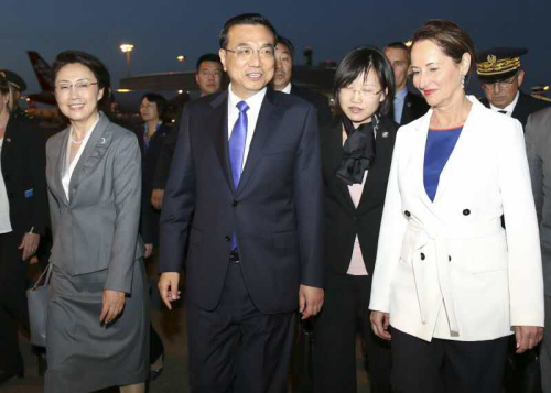 法国隆重欢迎李克强来访