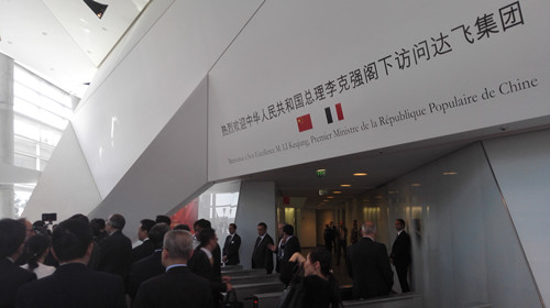 李克强在马赛为中国装备站台