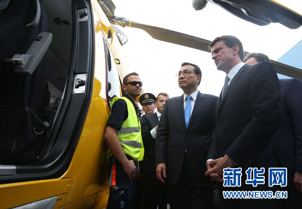 李克强:让中法合作飞得更快更高更远(图)