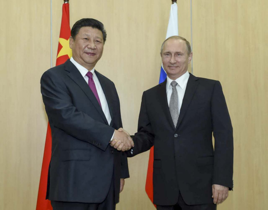 习近平会见普京