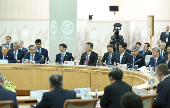 习近平就推动上合组织新跨越提5点主张