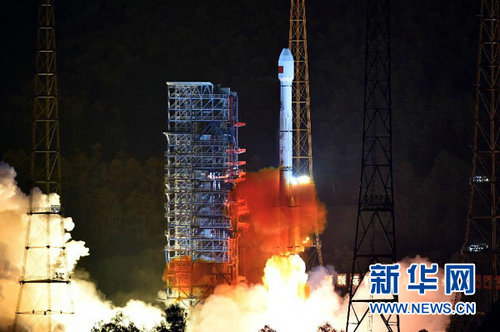 中国采用“一箭双星”发射两颗新一代北斗导航卫星