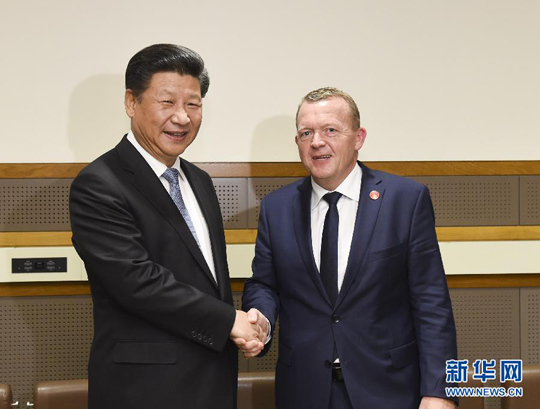 习近平会见丹麦首相:加强气候变化、北极科考等合作