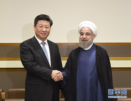 习近平会见伊朗总统:继续提升双边关系和务实合作水平