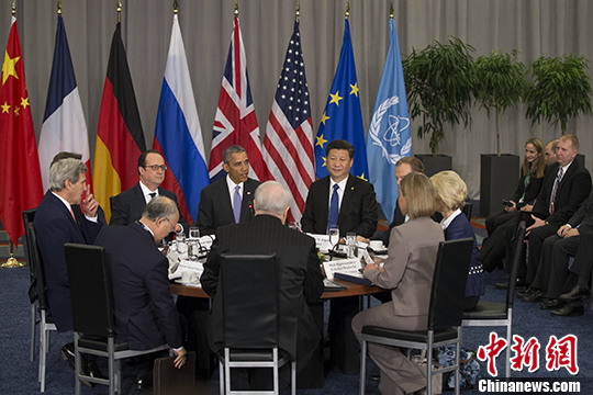 习近平出席伊朗核问题六国机制领导人会议