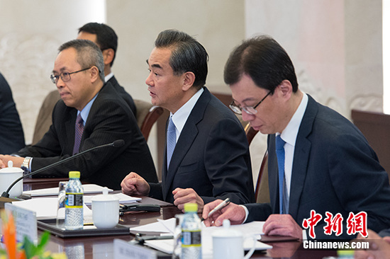 王毅:推动落实2030年可持续发展议程是G20杭州峰会特色