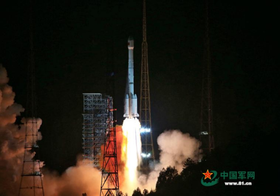 中国成功发射通信技术试验卫星二号