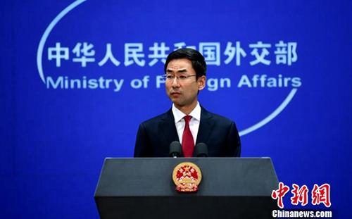 耿爽：中国中央政府支持香港特区政府对暴力行为依法予以处置