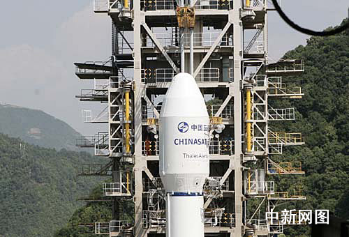 快讯中星六b通信卫星在西昌发射成功图