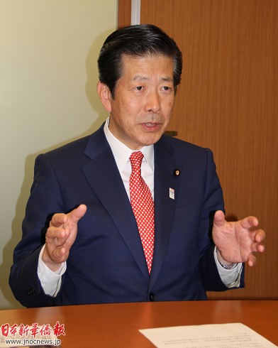 山口那津男谈访华:为日中打通对话渠道