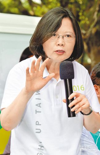 旺报:蔡英文不是引擎是陀螺