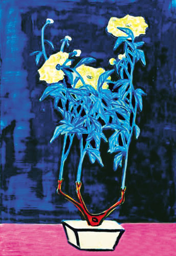 海外华人油画家：西方抽象里的“东方乡愁”(图)——中新网