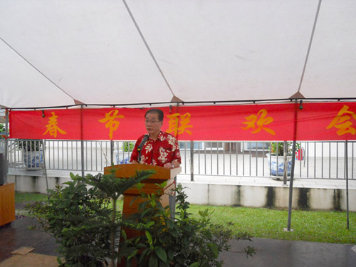 中国驻斐济使馆举行2012年春节华侨华人招待会