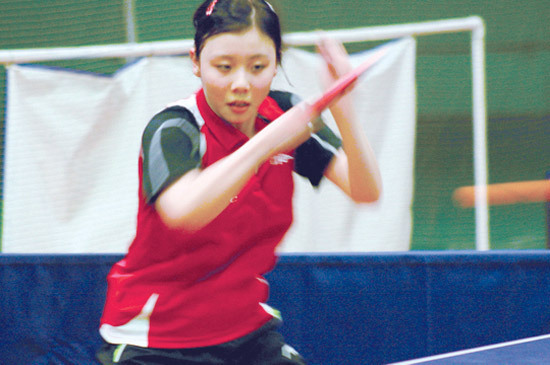 华裔成全美最年轻女乒单打冠军积极备战伦敦奥运