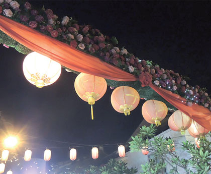 大马华人文化街“白灯笼”高挂　与华族传统相悖
