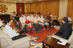东帝汶华侨华人举行钓鱼岛问题座谈会发表声明