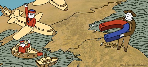 赴韩国江原道中国游客剧增自然景观备受青睐