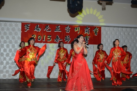 罗马尼亚台州商会举行2013年春节联欢晚会(图)