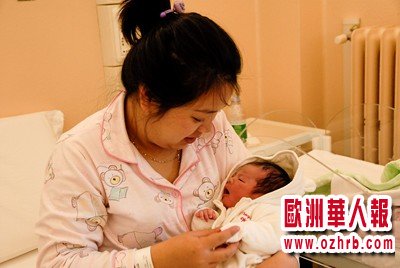 意大利多地医院2013年首个新生儿均为中国婴儿