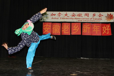 加拿大安徽同乡会举行2013年新年联欢会