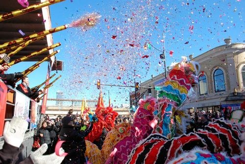芝加哥中国城办盛大游行市府定中国农历新年日
