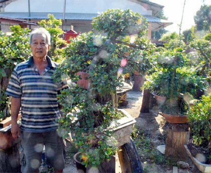 大马华裔老人完成儿时梦想:油漆匠变艺术家(图)