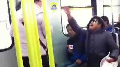 加拿大华裔大妈地铁对骂飚四种语言网友膜拜(图)