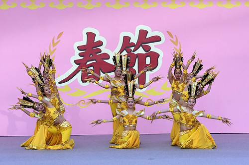 第八届名古屋“春节祭”开幕10万民众参与(组图)