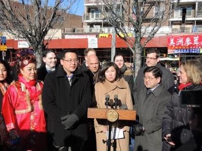 纽约华裔官员吁列春节为公共假日拟起草提案(图)