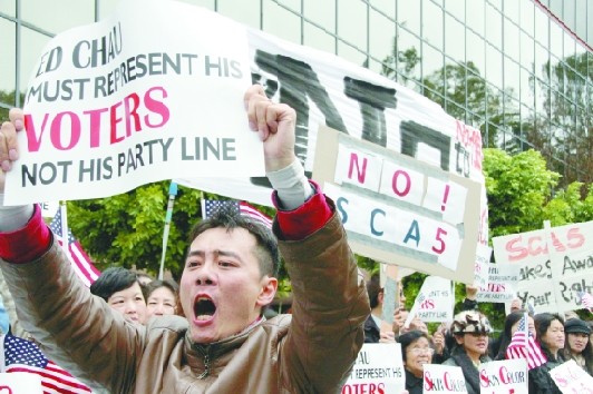 加州拟立法限制亚裔入学比例华裔反省参政不积极