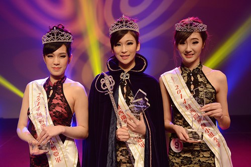2014新西兰华裔小姐总决赛落幕金诗迪摘后冠(图)