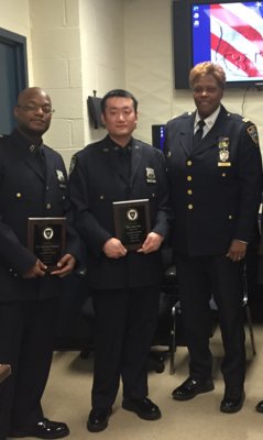 英勇逮捕持枪犯罪团伙美华裔警察获月度最佳警员