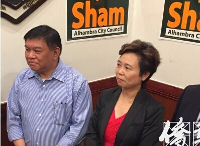 美阿市华裔市长竞选造势呼吁华裔市民投票(图)