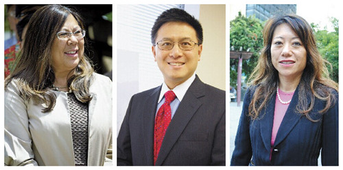 三名华裔正式执掌加州财政直接影响加州未来发展