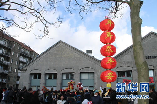 丹麦华侨华人欢庆羊年春节首相发新春贺辞(图)