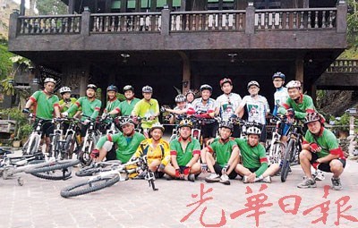 大马33岁华裔重骑自行车探索新地点增见闻(图)