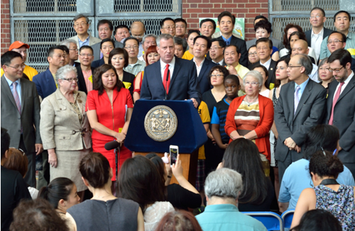 纽约公校猴年春节将首度放假华裔家长雀跃(图)