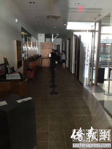 纽约法拉盛发生火灾波及银行华人客户取款受影响