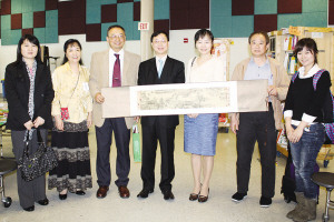 北京华文学院考察团访问华盛顿探讨中文教育合作