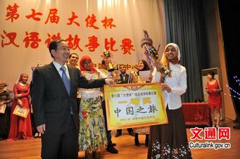 开罗中国文化中心“大使杯”说汉语比赛进入决赛