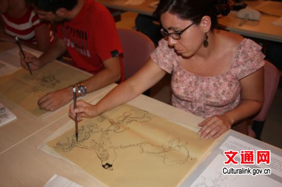 马耳他中国文化中心举办“中国画培训班”