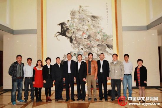 “中华文化大乐园”蒙古营成员走进驻蒙古使馆