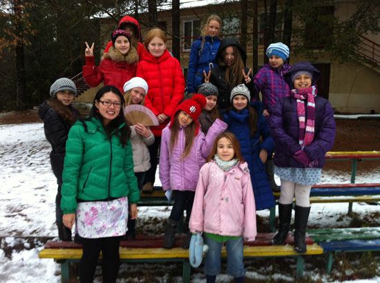 俄圣彼得堡孔子课堂组织“中国文化社区行活动”