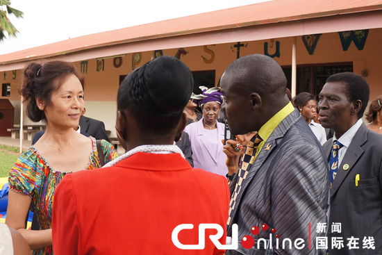 尼日利亚拉各斯大学孔子学院向SOS儿童村献爱心