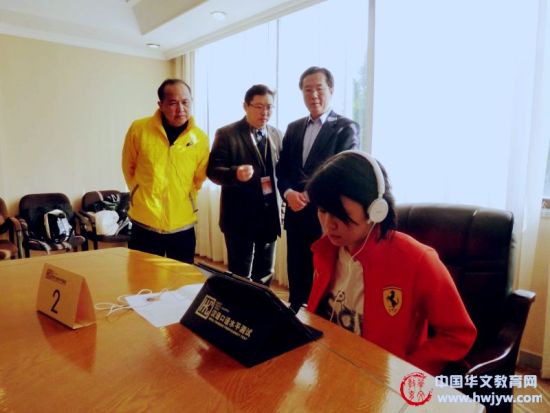 汉语口语水平测试走进“中国寻根之旅”冬令营