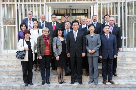 中国驻保加利亚使馆举办保汉语教学人员座谈会