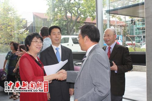 奥克兰孔子学院举行欢迎仪式迎接汉语新助教